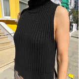 One Color Brioche Tank Knitting Pattern
