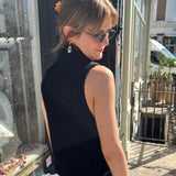 One Color Brioche Tank Knitting Pattern