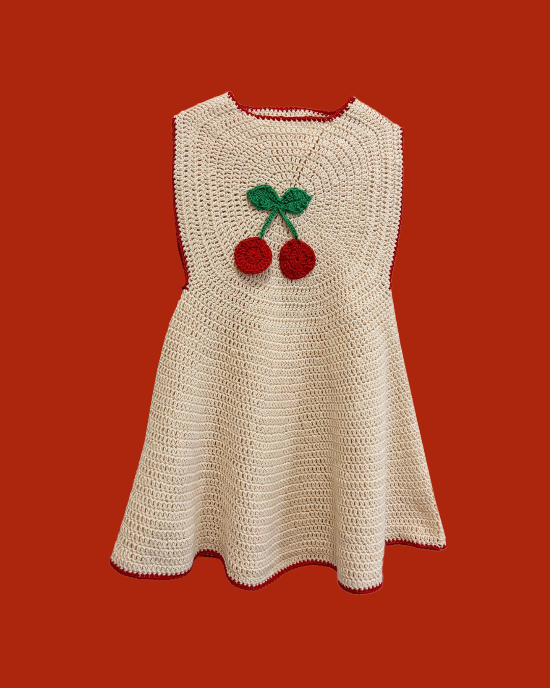 The Mon Chérie Girls Crochet Dress
