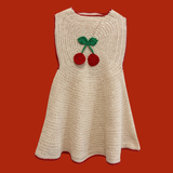 The Mon Chérie Girls Crochet Dress