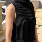 One Color Brioche Tank Knitting Pattern