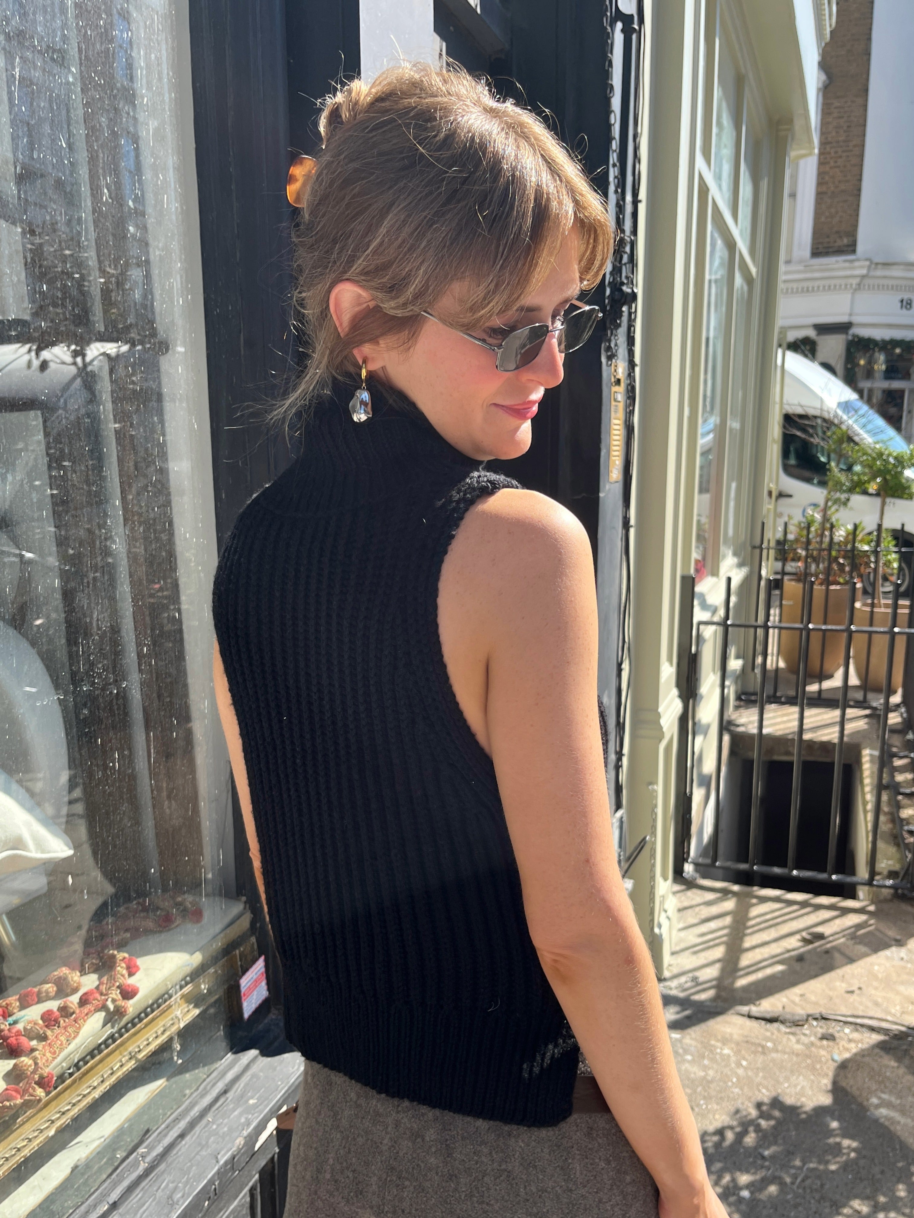 One Color Brioche Tank Knitting Pattern