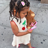 The Mon Chérie Girls Crochet Dress